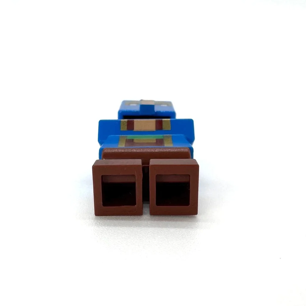 LEGO Minecraft Wandering Trader Minifigure Blue Robe Villager 21167 - Picture 5 of 7